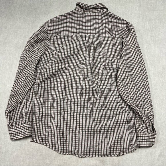 Talbots Plaid Button Front Shirt Size Small - Picture 7 of 7